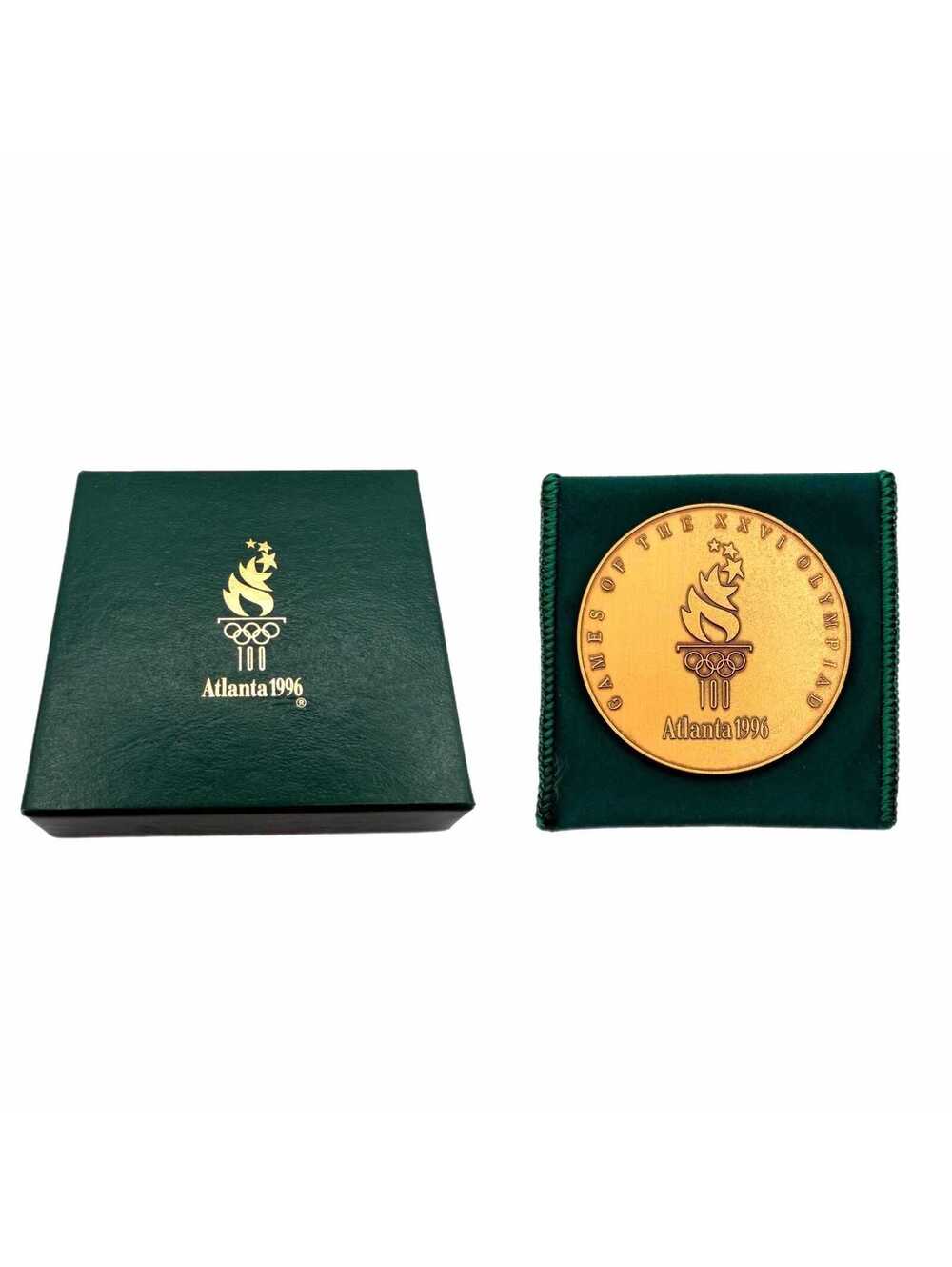 Vintage 1996 Atlanta Summer Olympics 2” Bronze Participation Medal